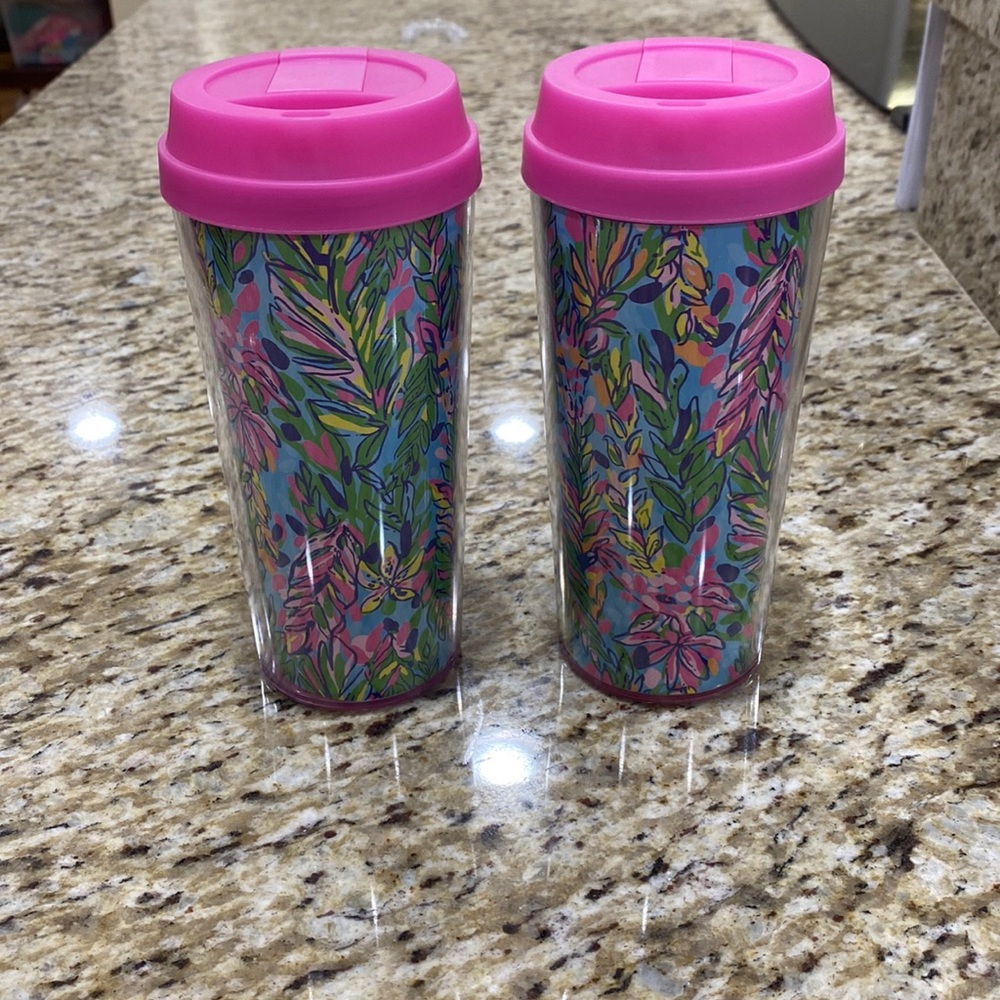 Lilly pulitzer tumblers